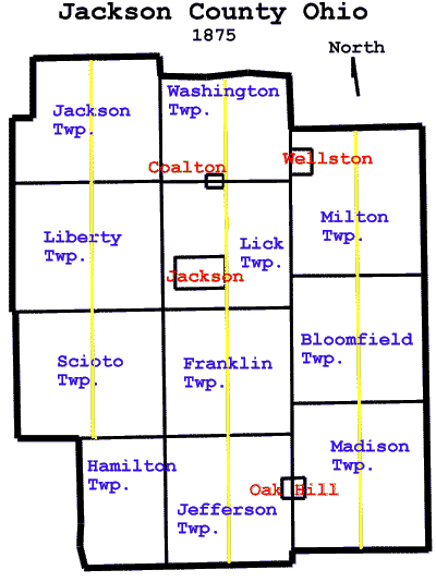 Jackson County Townships